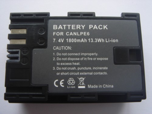 Batterie pour canon eos - lp-e6,