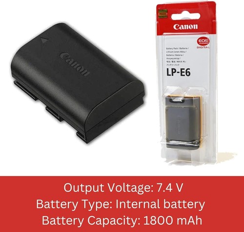 Batterie canon lpe6 - batterie, lp-e6